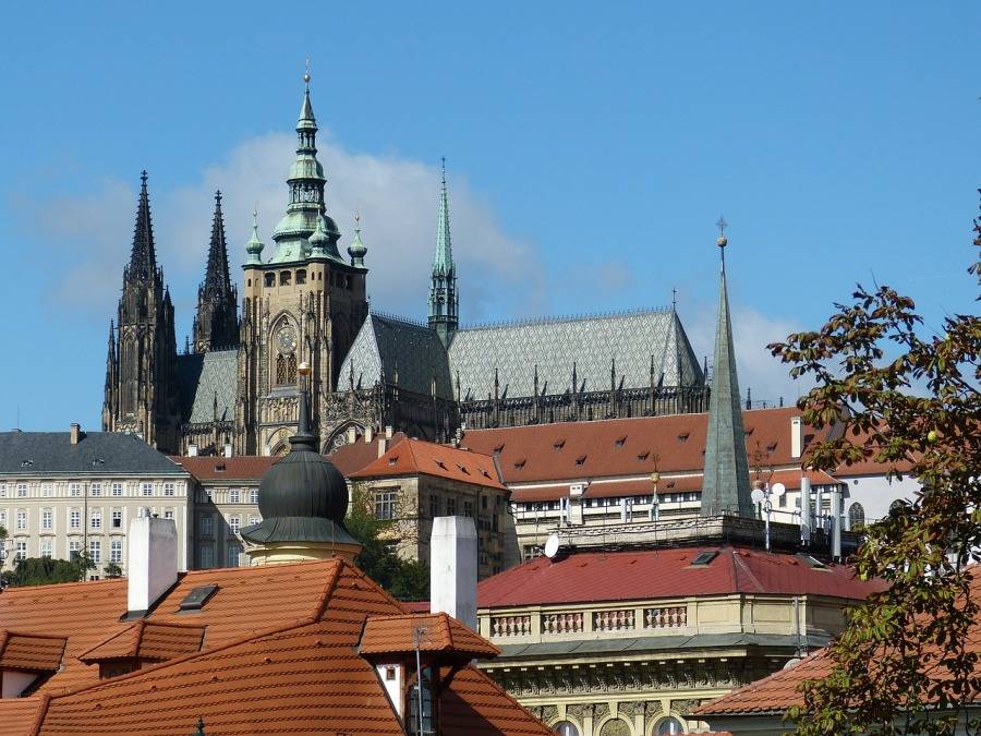 Прага крыши