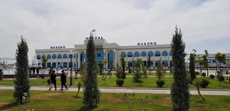 Вокзалы в Узбекистане как памятники