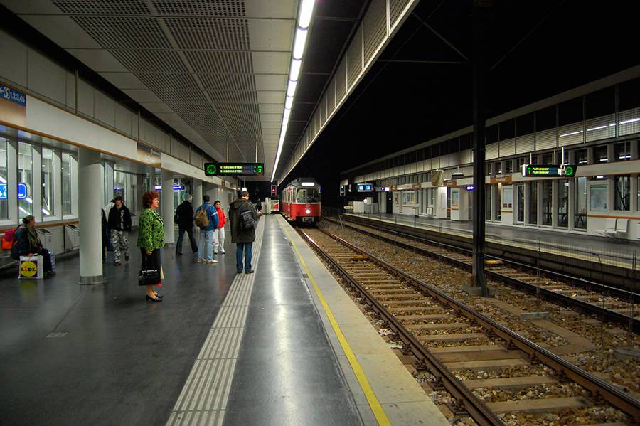 подземка метро Вены