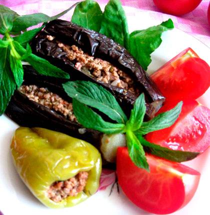 кухня Азербайджана, баклажаны