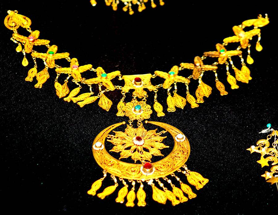 золотые украшения, Азербайджан
