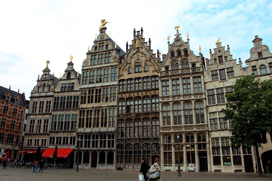 Красивый бельгийский город