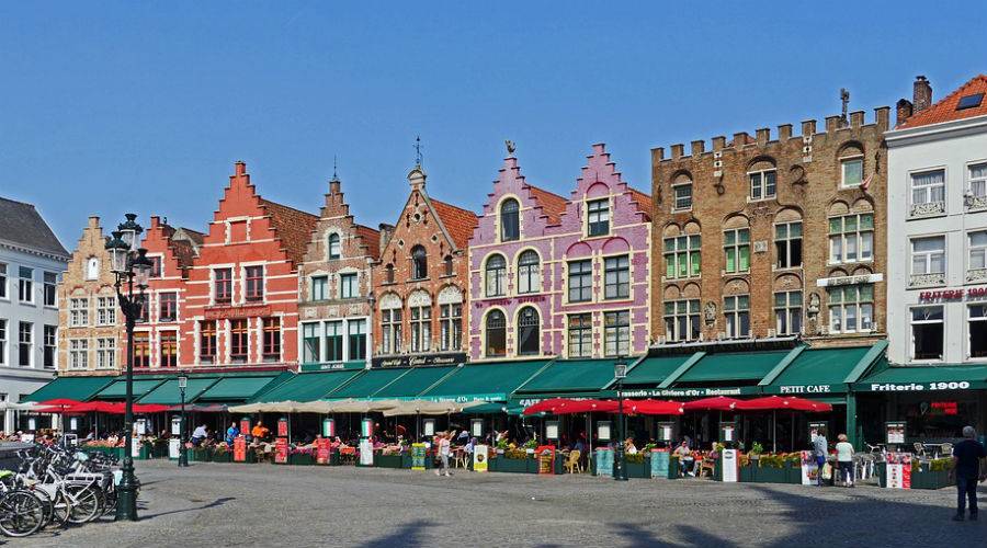 Связь в городе в Бельгии 