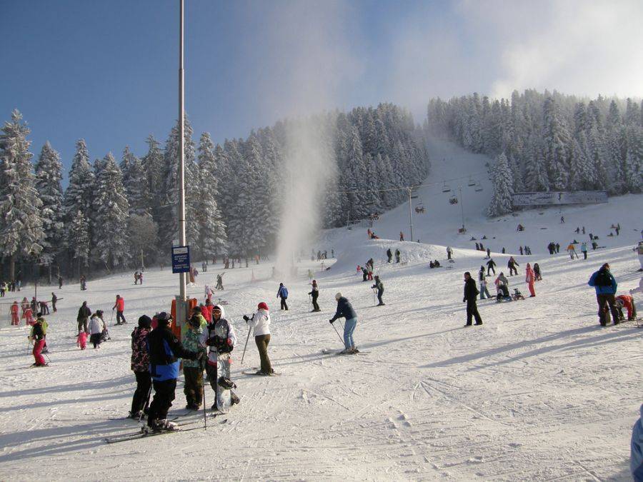 Болгарский горнолыжный курорт