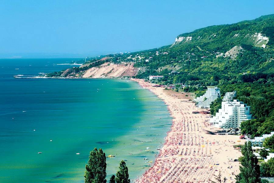 Песчаные пляжи в Болгарии