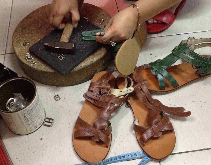 Камбоджа, обувь