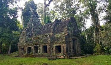 Развалины храма в Ангкоре