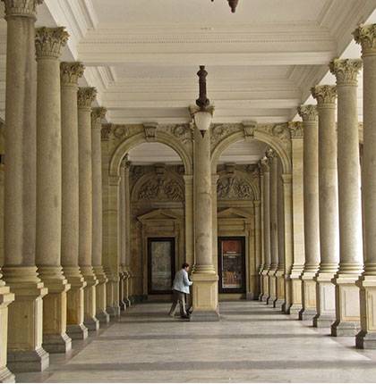 Мельничная колоннада, Чехия