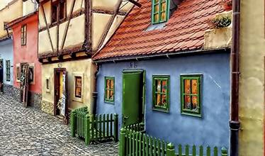 Злата улочка - старинная улочка в Праге