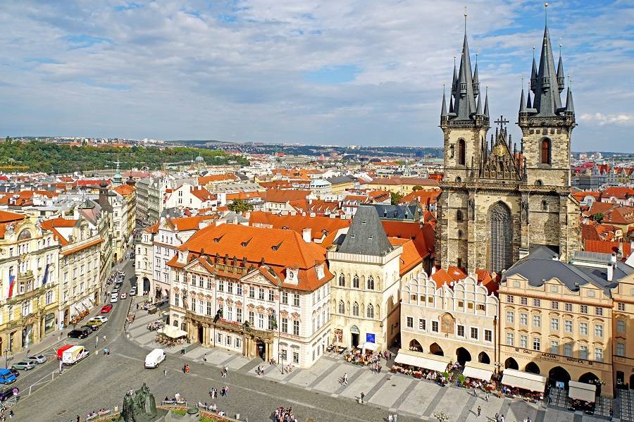 Староместкая площадь в Праге