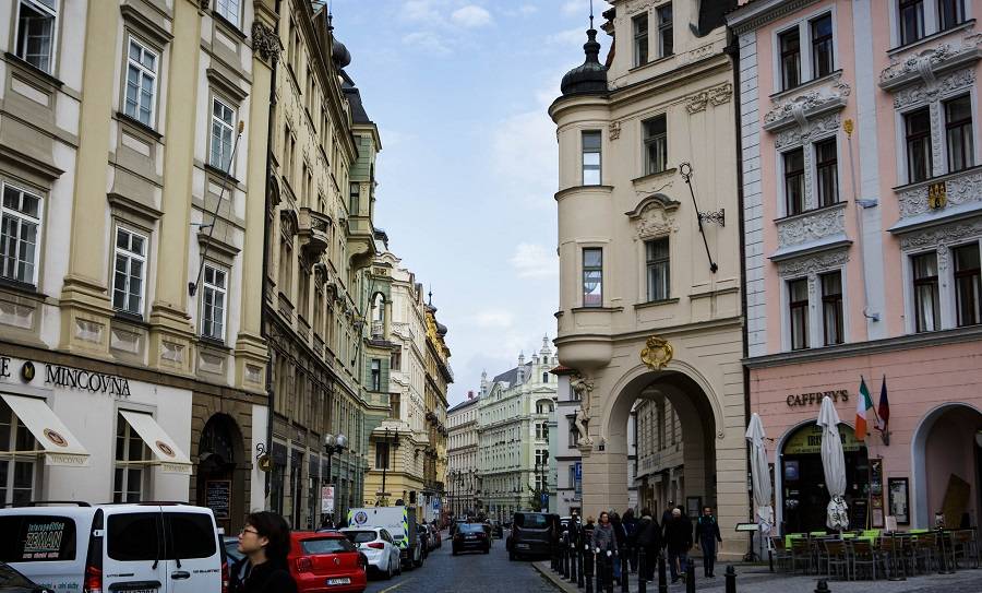 Улочки старого города Праги