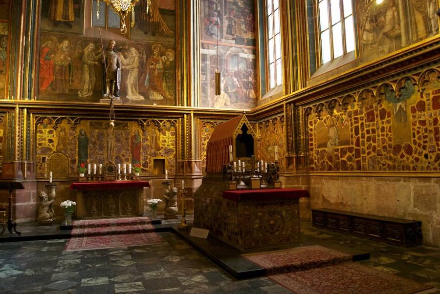 Часовня Святого Вацлава - часть соборного комплекса