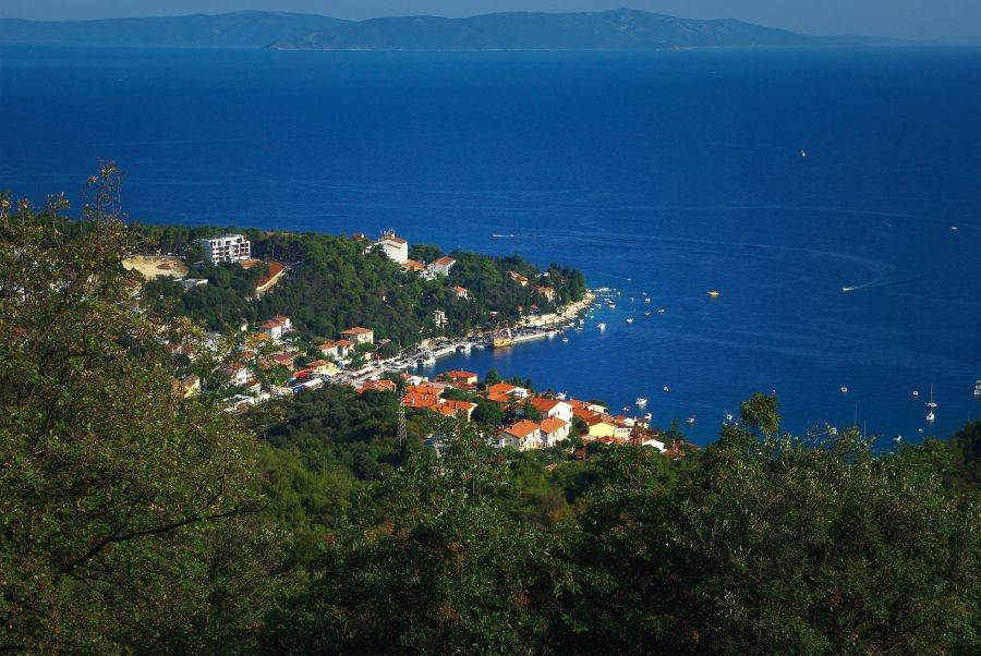Популярный хорватский курорт