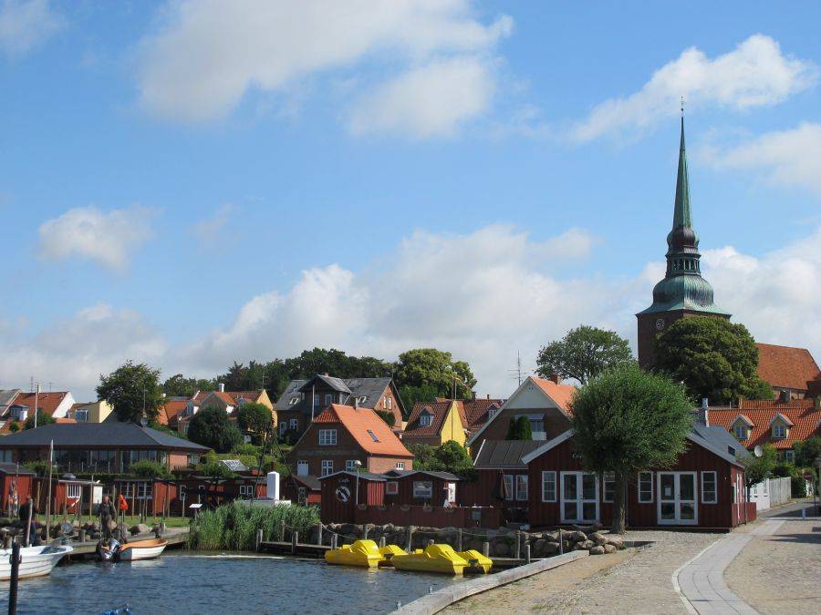 Порт в одном из городов датского королевства