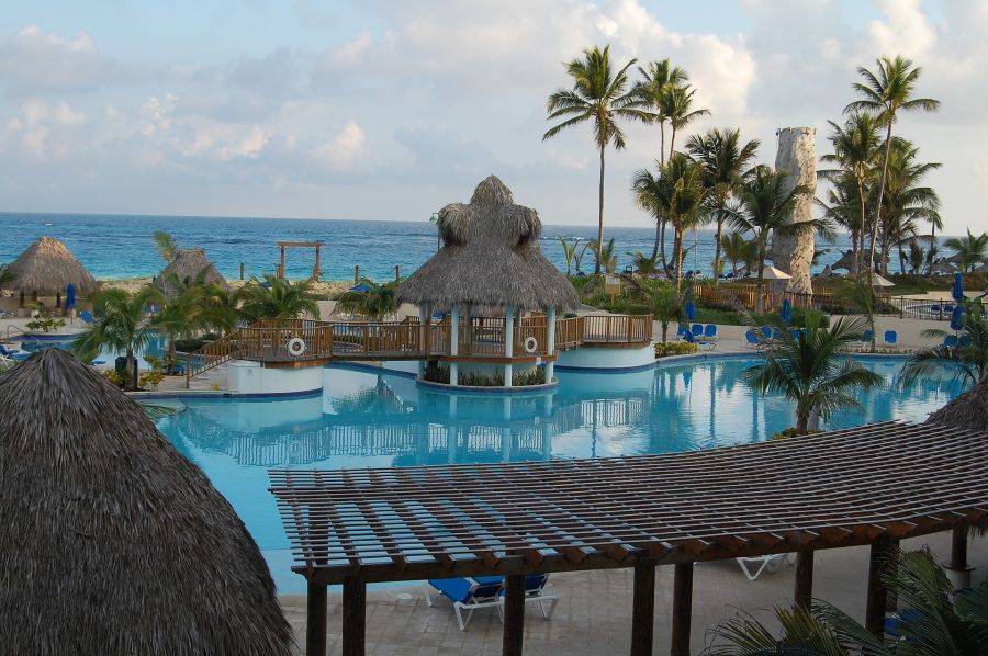 Отель на берегу сказочно красивого Карибского моря