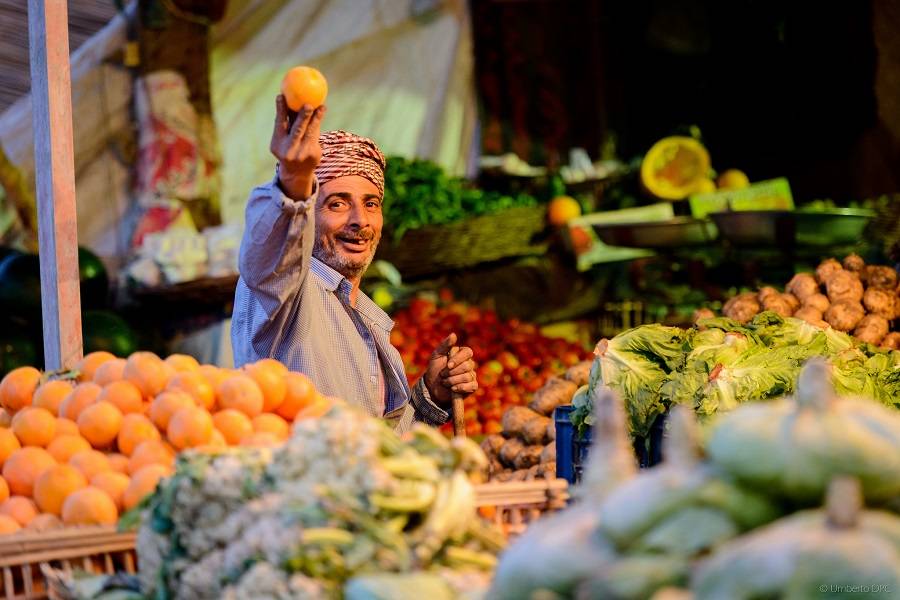 Овощной рынок в Египте