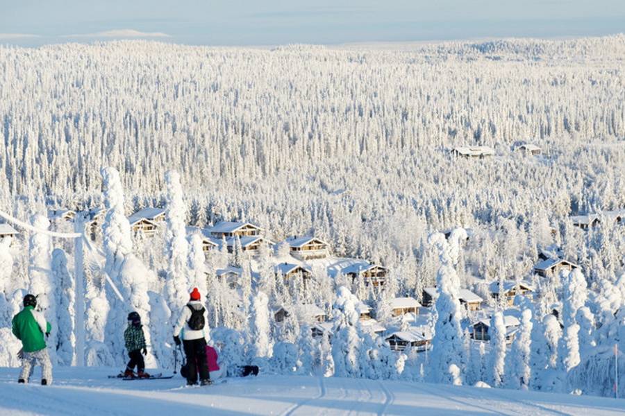 Где покататься на лыжах в Финляндии