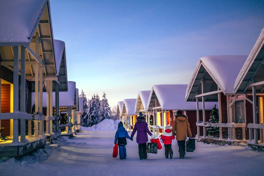 Отдых на Рождество в Финляндии