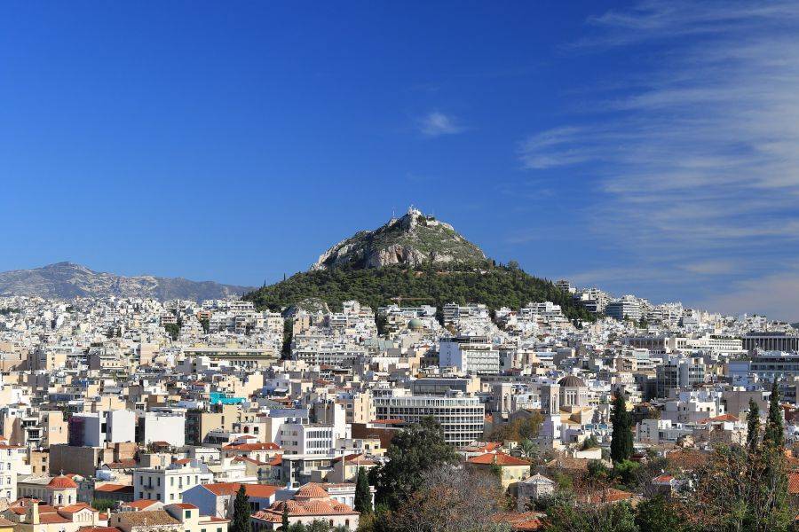 Холм, возвышающийся над греческой столицей