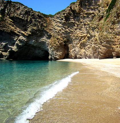 Пляж на Корфу