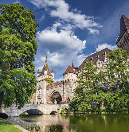 Замок Вайдахуняд, парк Варошлигет, Будапешт
