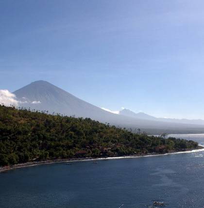 Горы на Бали