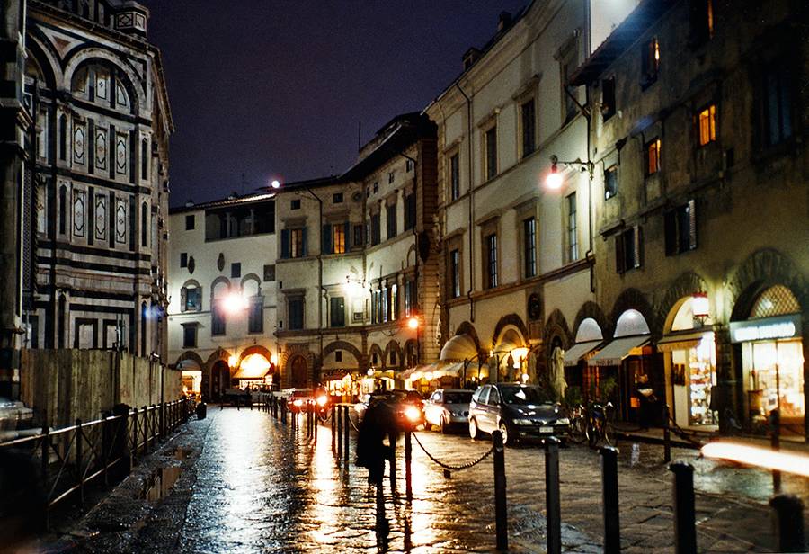 прогулки по ночной Флоренции