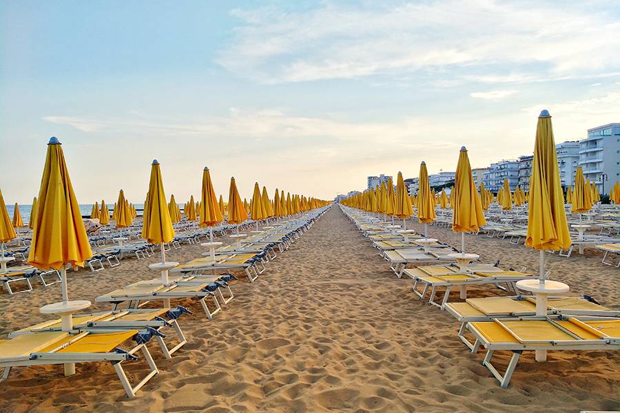 пляжный отдых в Италии