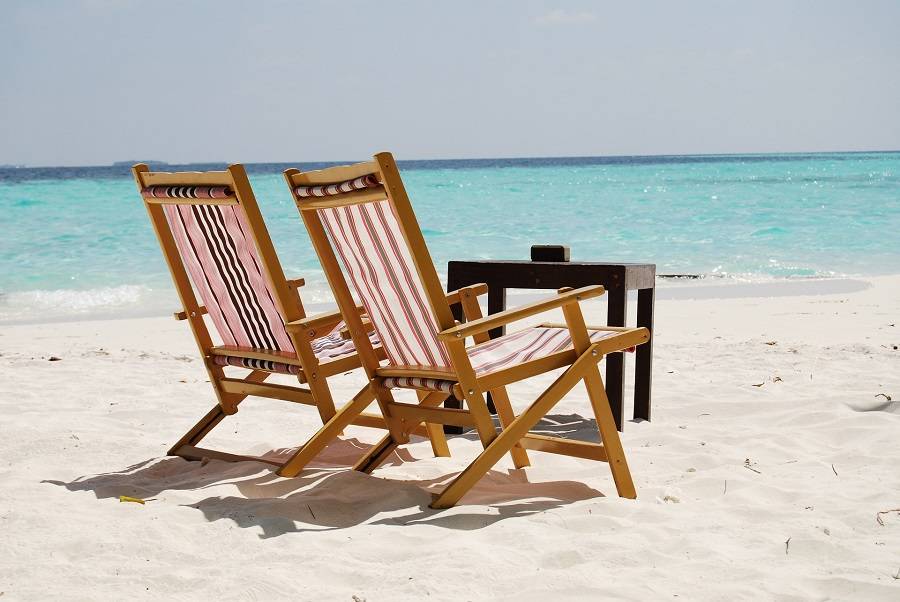 Отдых на пляжах на Мальдивах