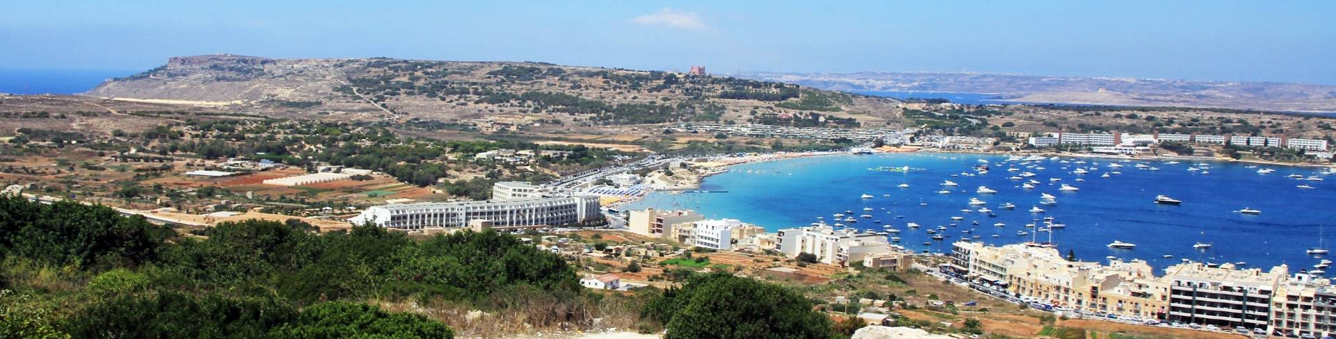 Мелиха - пляжный курорт на Мальте