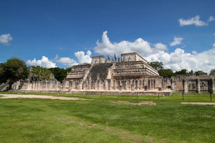 Древний город, основанный племенами Майя