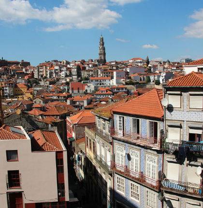 Старый город в Португалии