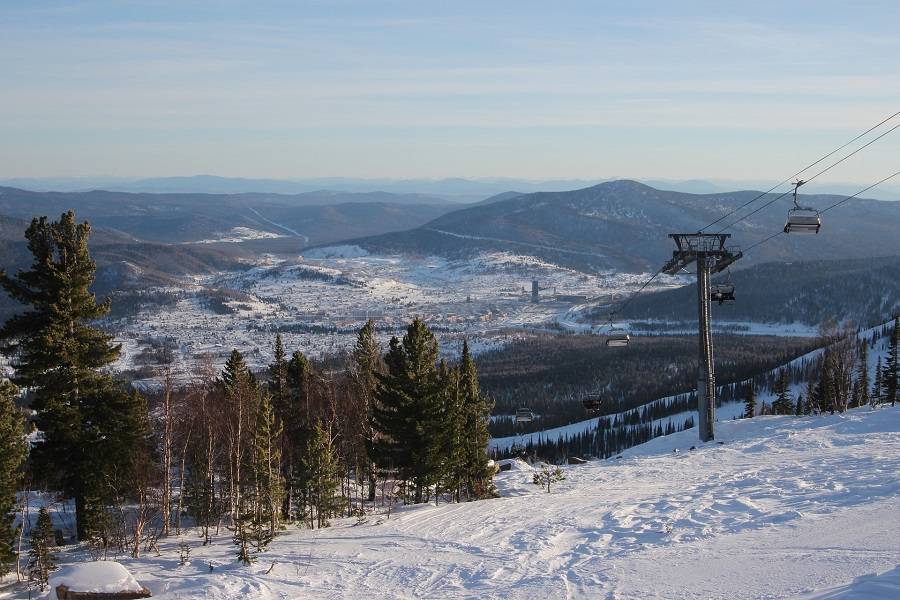 Российский горнолыжный курорт