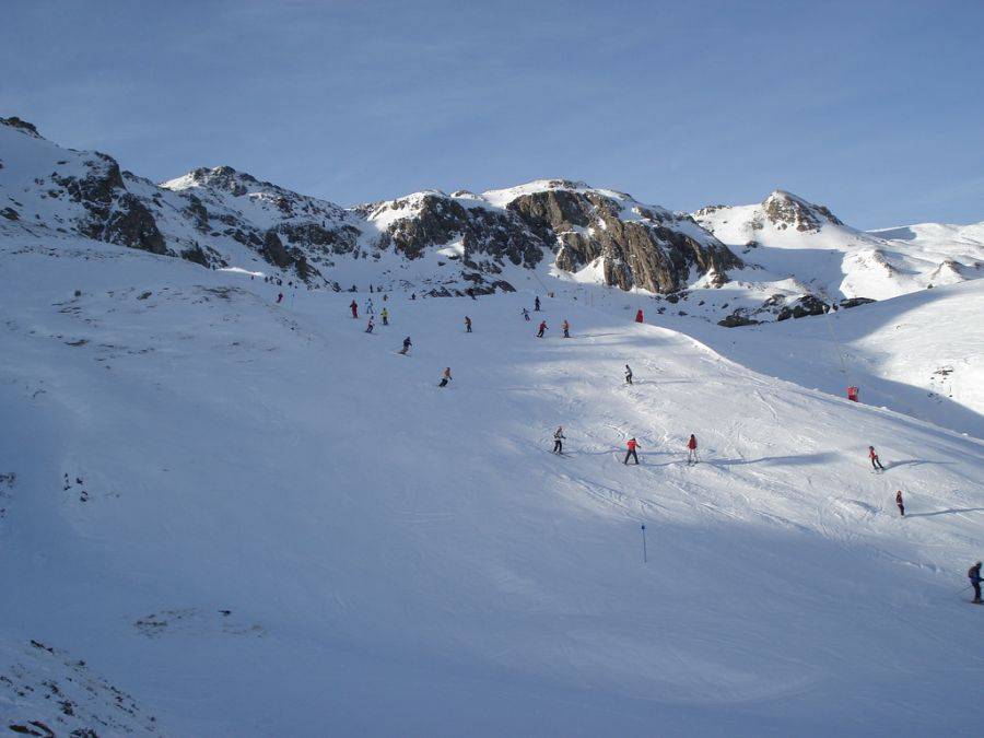Испанский горнолыжный курорт