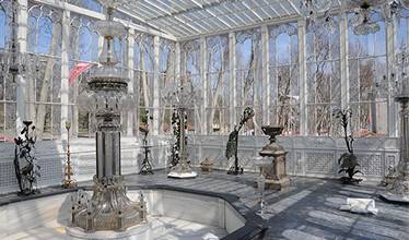 Стеклянный павильон дворца Долмабахче