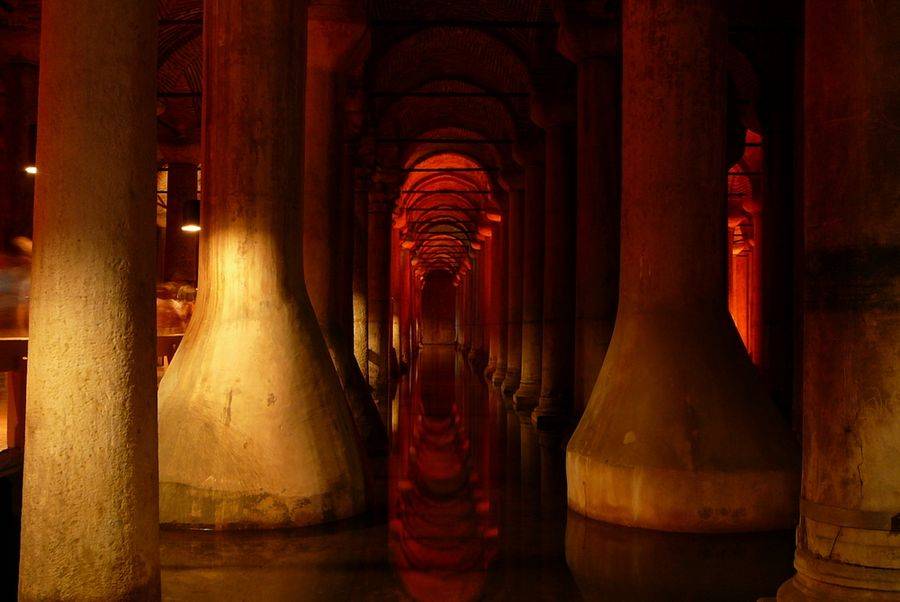 Подземное водохранилище времен Византийской империи
