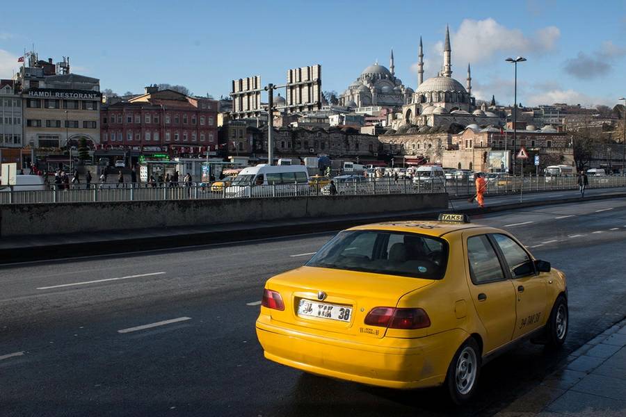 Как доехать да Ататюрка на такси