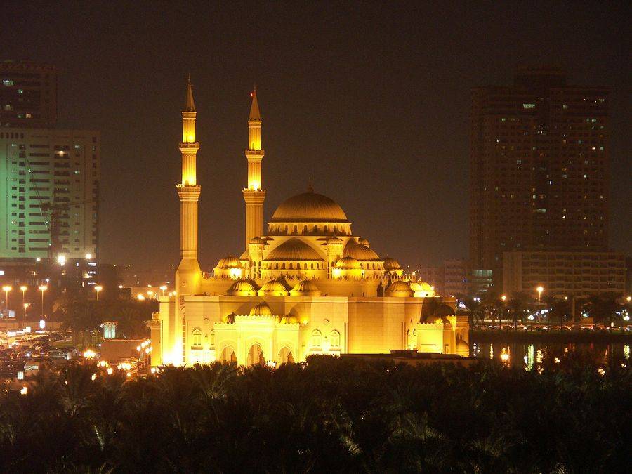 Одна из крупнейших мечетей на Ближнем Востоке