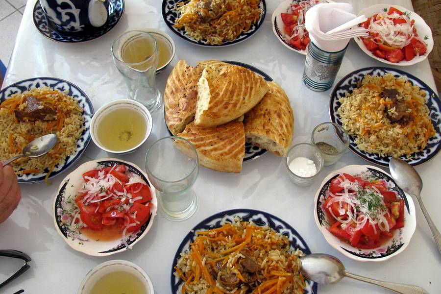 Цены на еду в Узбекистане